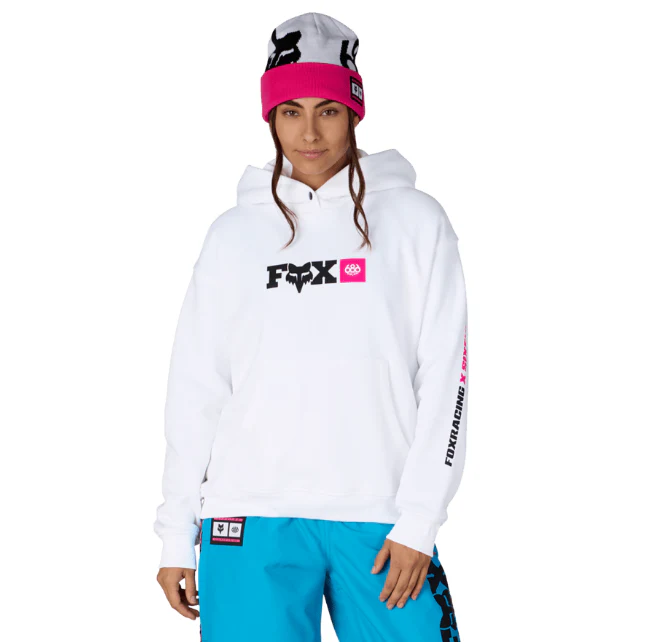 686 W FOX RACING PREMIUM HEAVYWEIGHT PULLOVER HOODY