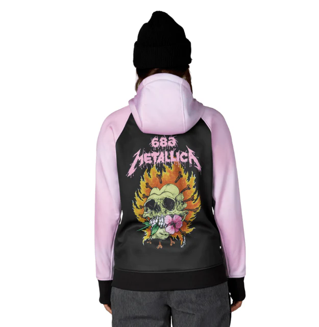 686 W METALLICA BONDED FLEECE PULLOVER HOODY - Image 2