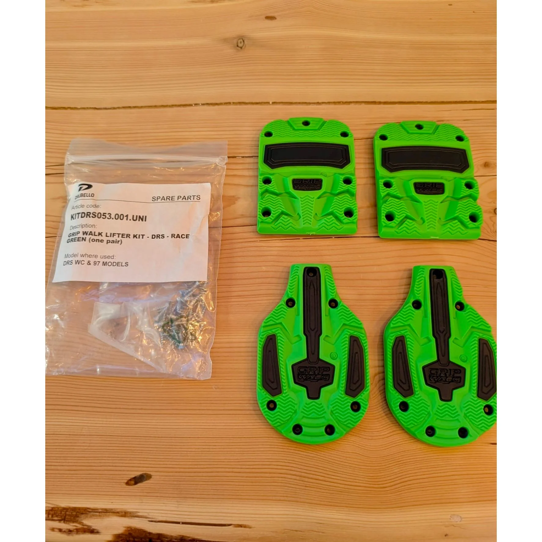 Dalbello Grip Walk Lifter Kit DRS-Race Green - Image 2