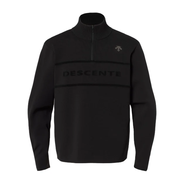 Descente Half Zip Logo Sweater