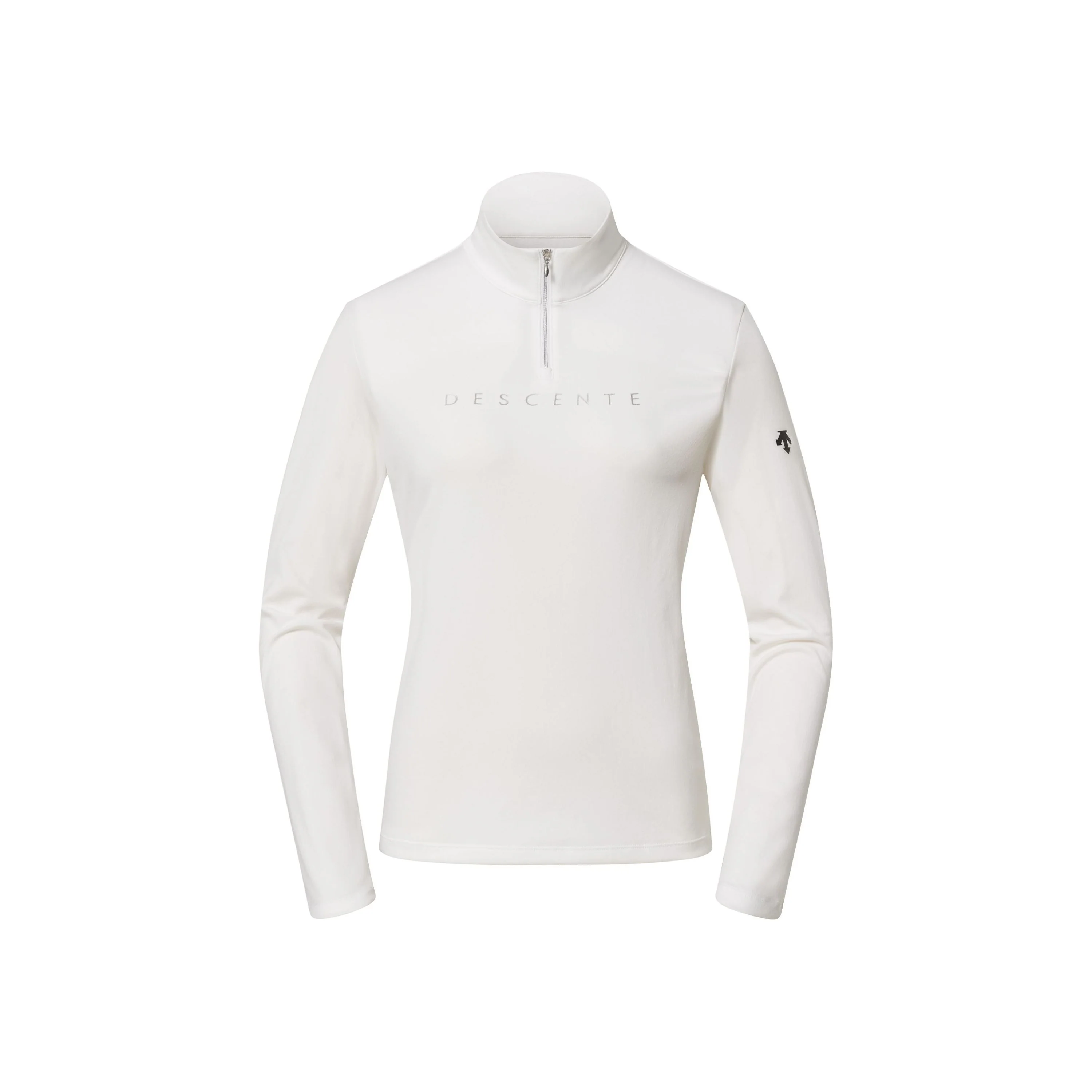 Descente W Chest Logo T-Neck - Image 2