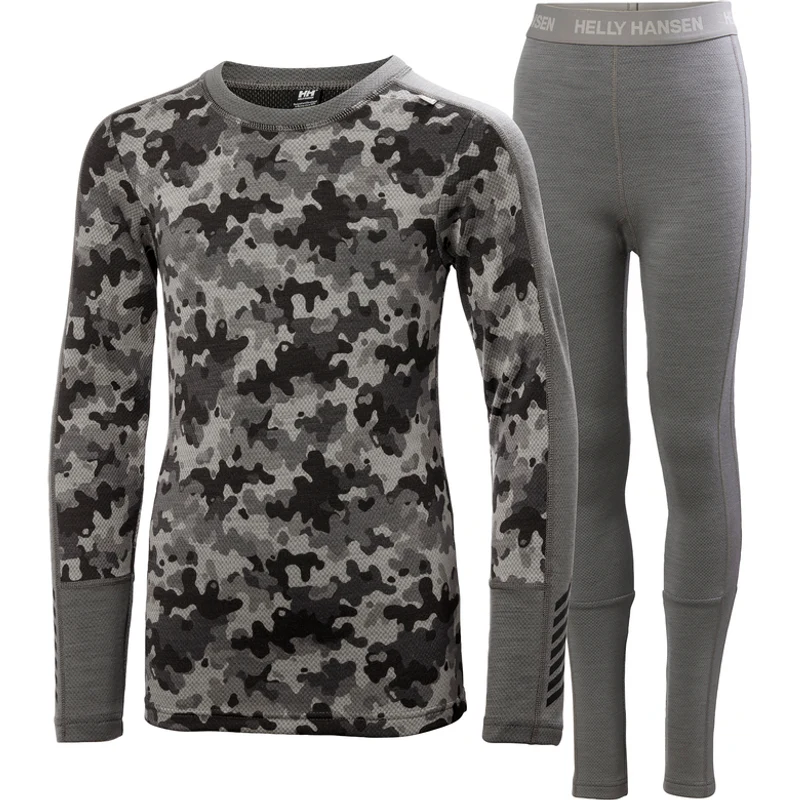Helly Hansen Jr Graphic Lifa Merino Set - Image 2