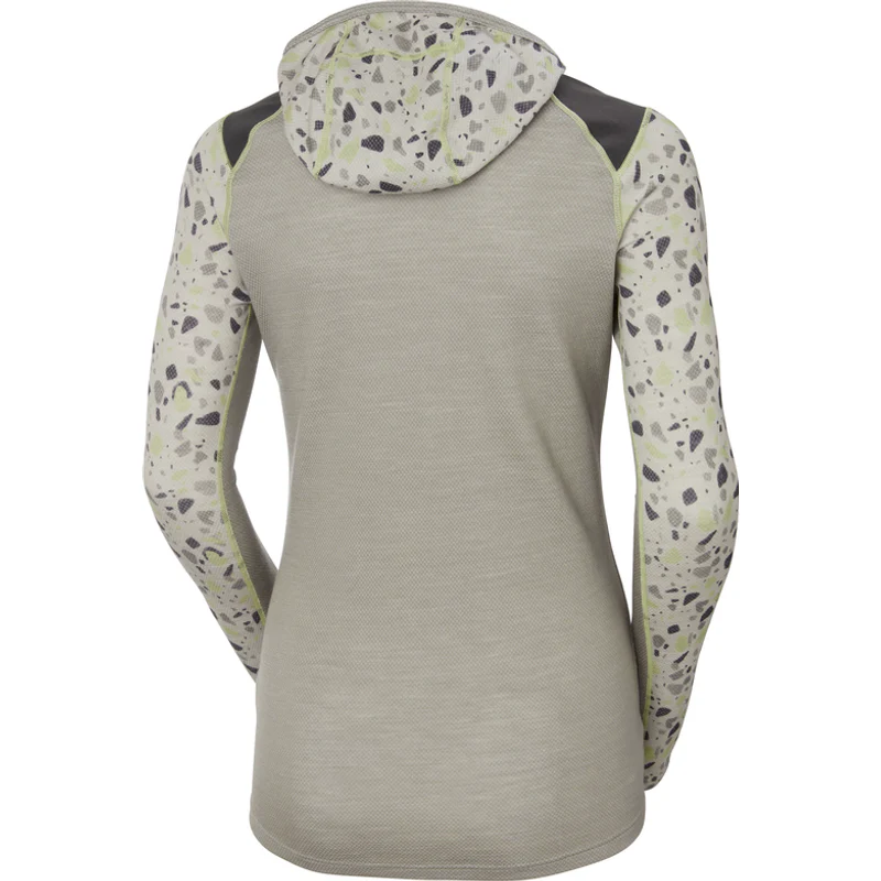 Helly Hansen W Lifa Merino Midweight Block Hoodie - Image 2