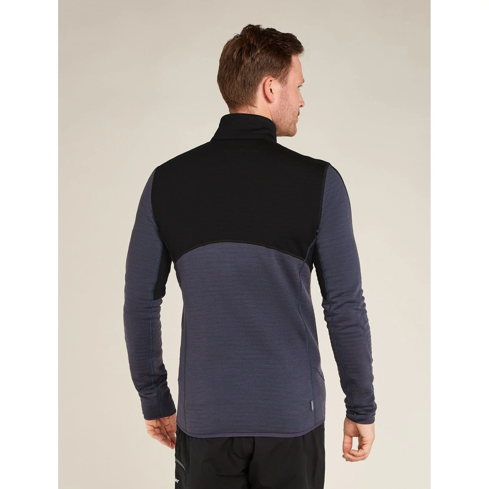 Icebreaker M Merino 400 RealFleece™ Descender LS Zip - Image 2