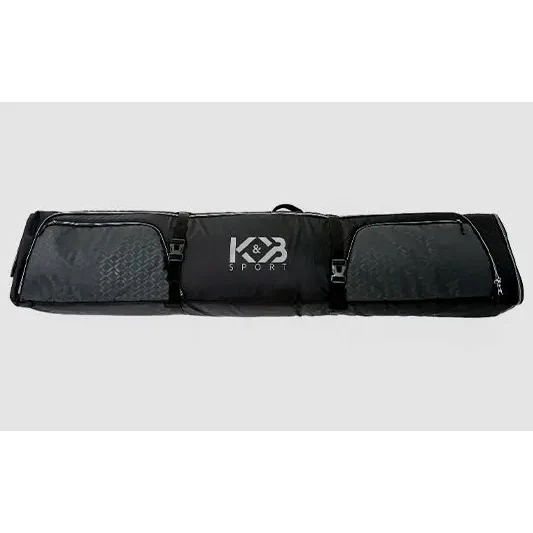 K&B Adj. Double Ski Bag On Wheels