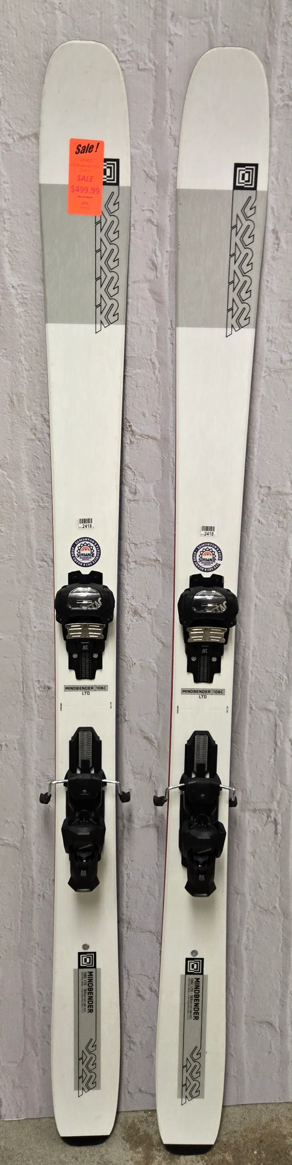 K2 Mindbender 106C LTD w/ Attack 13 AT Demo - Image 2