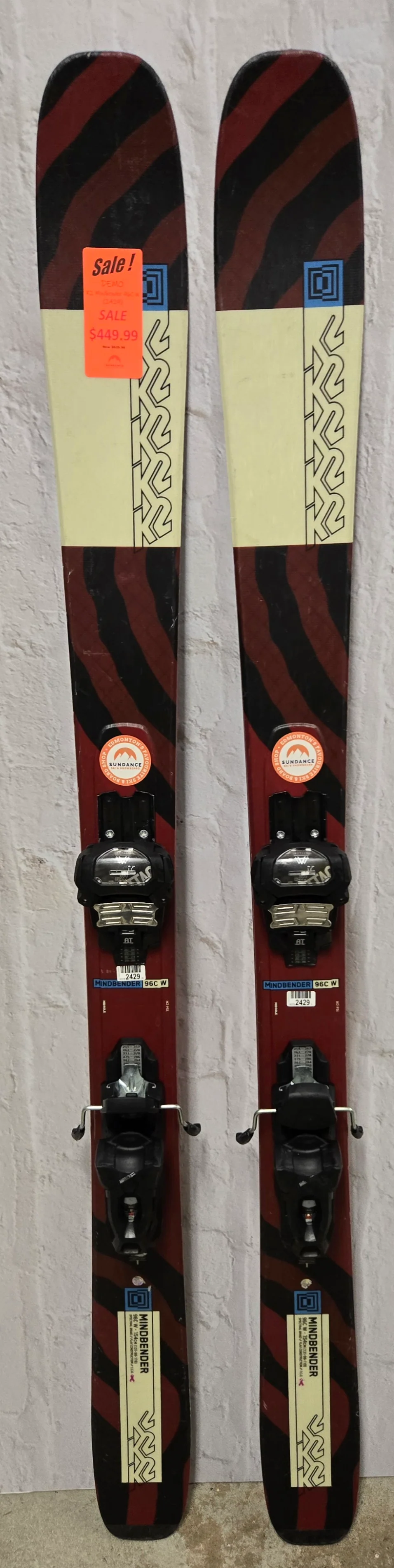 K2 Mindbender 96C W w/ Attack 11 AT Demo - Image 2