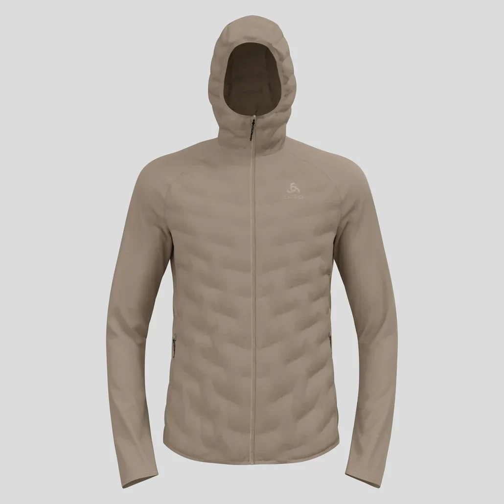 Odlo M Zeroweight Insulator hybrid mid layer hooded zip