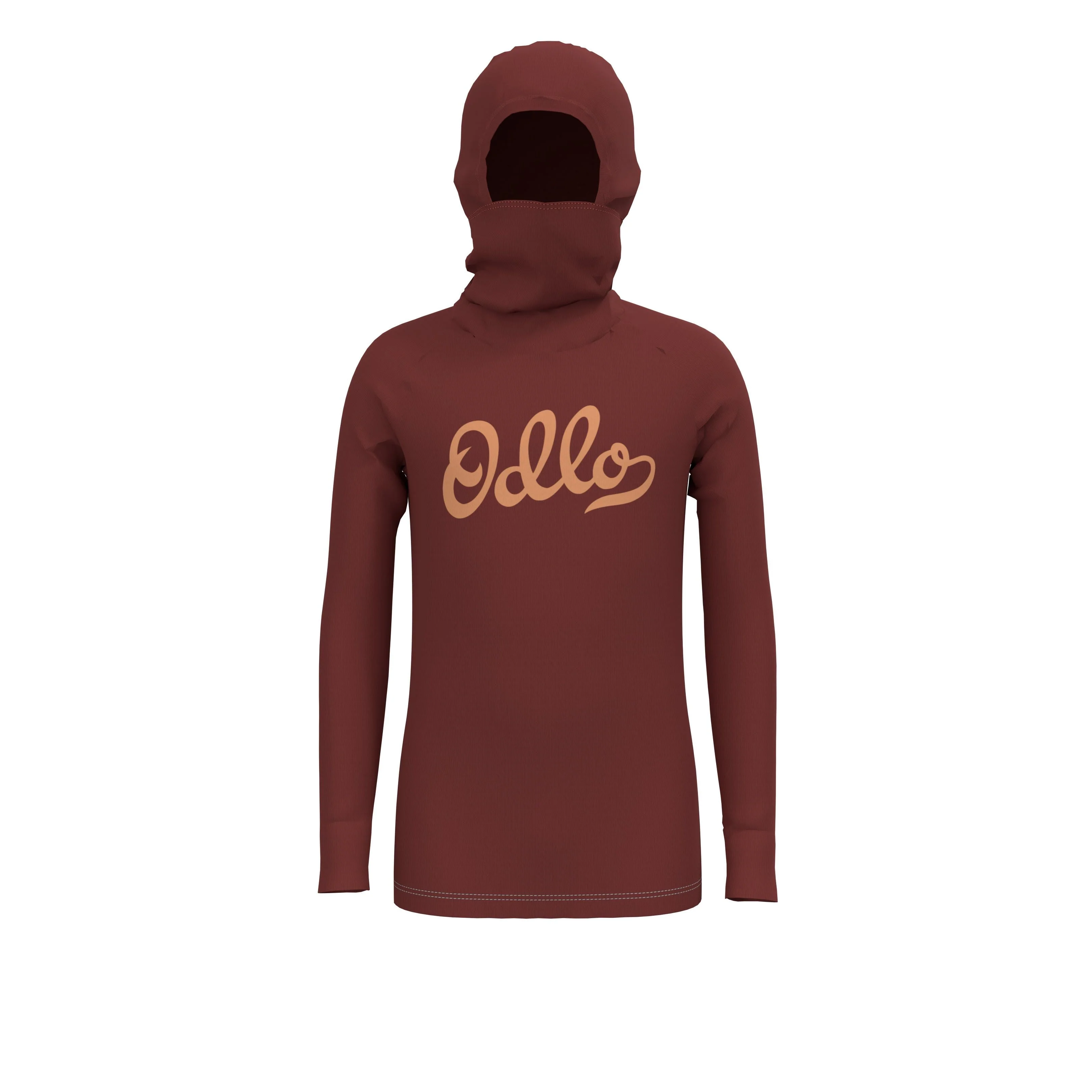 Odlo Unisex Base Layer Top Facemask L/S Active Warm Eco - Image 2