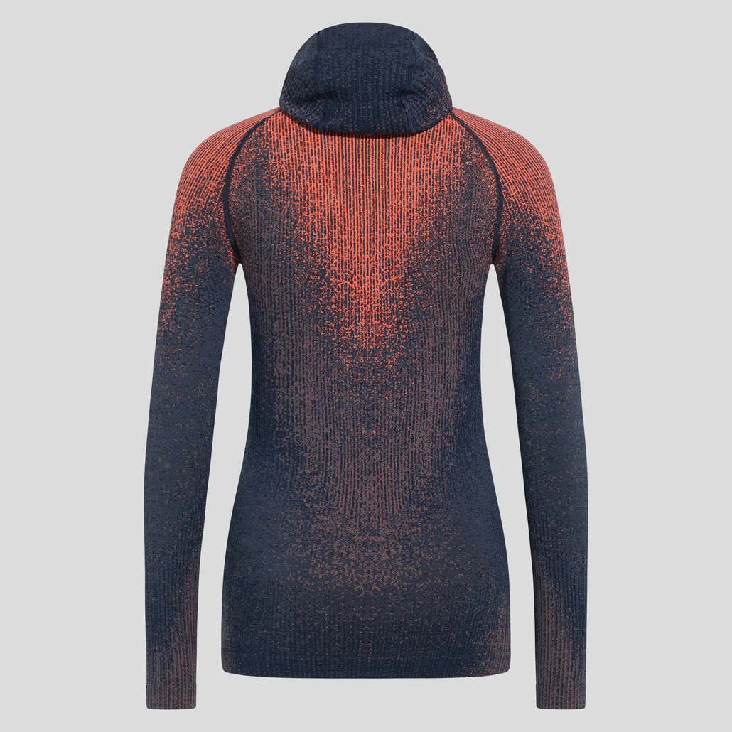 Odlo W Base Layer Top Facemask L/S Blackcomb Eco - Image 2
