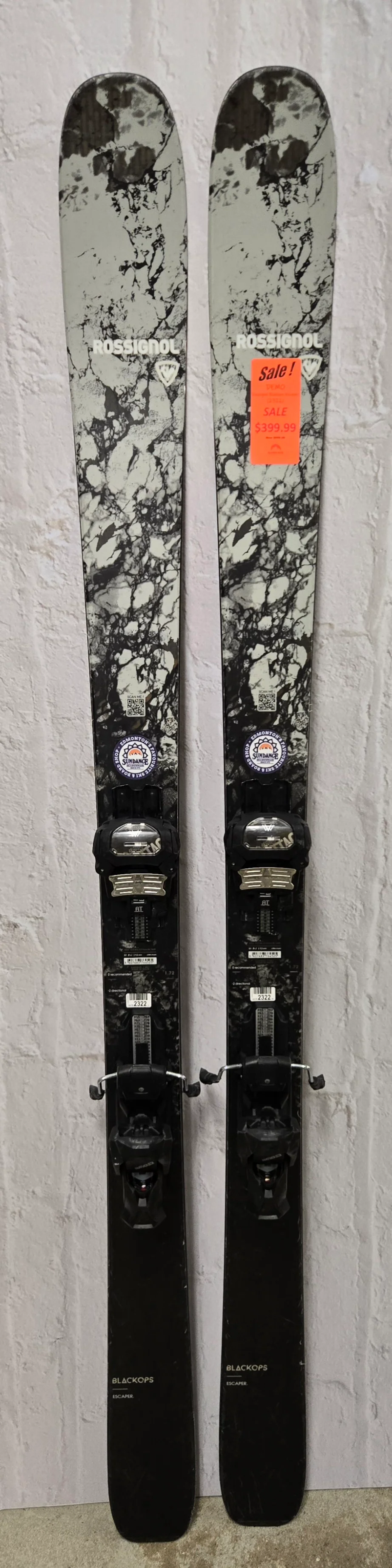 Rossignol Blackops Escaper w/ Attack 13 AT Demo
