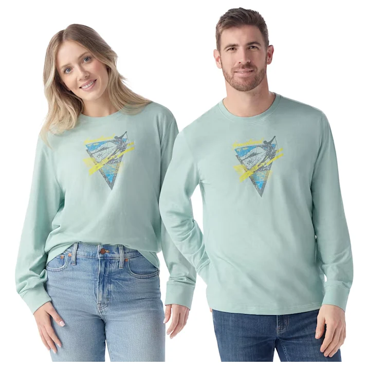 Smartwool 90s Shred Graphic Long Sleeve Tee - Image 2