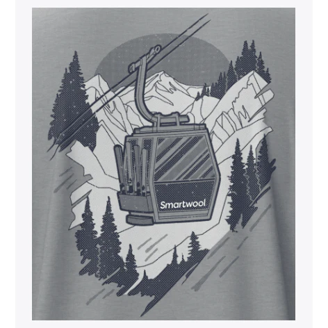 Smartwool Gondola View Long Sleeve Graphic Tee - Image 2