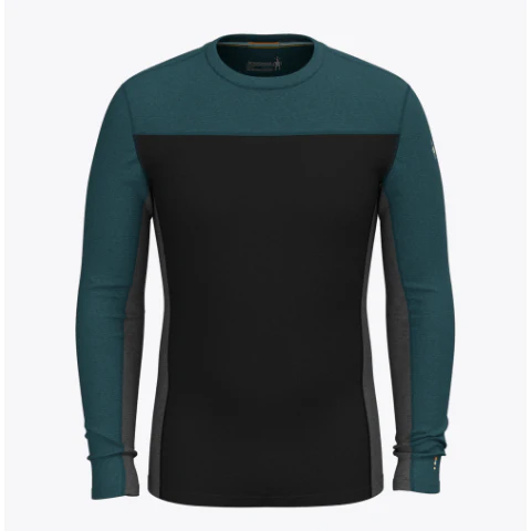 Smartwool M Classic Thermal Merino Base Layer Colorblock Crew