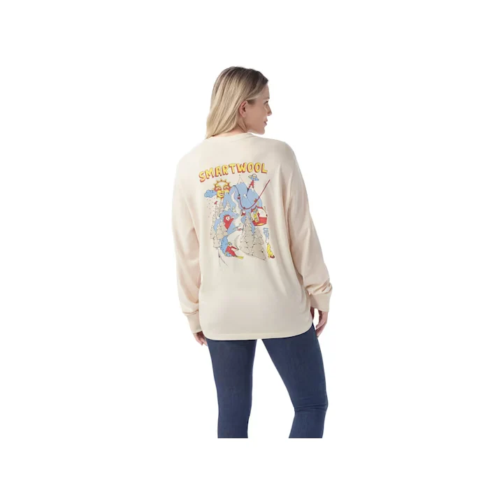Smartwool Ski Circus Graphic Long Sleeve Tee - Image 2