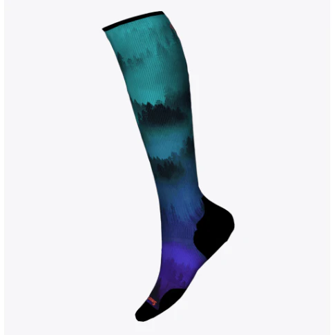 Smartwool Ski Targeted Cushion Compression Print OTC Socks