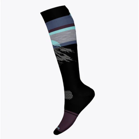 Smartwool Snowboard Targeted Cushion Mountain Sunrise OTC Socks