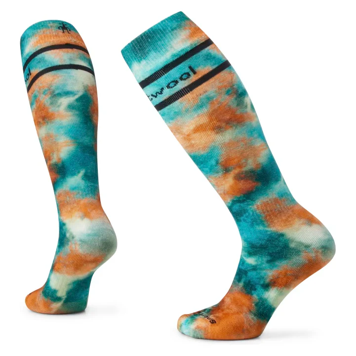 Smartwool W Ski Full Cushion Tie Dye Print OTC Socks