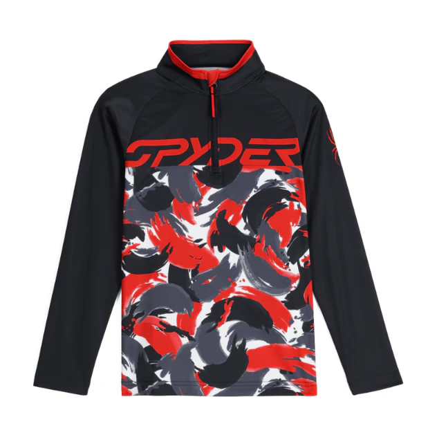Spyder Boys Camo 1/2 Zip - Image 2