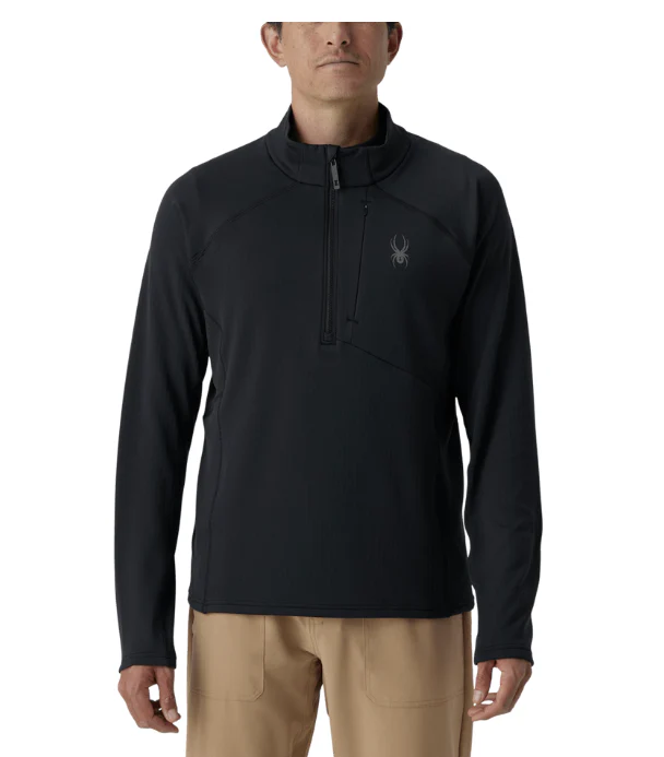 Spyder M Gridweb Fleece 1/2 Zip - Image 2