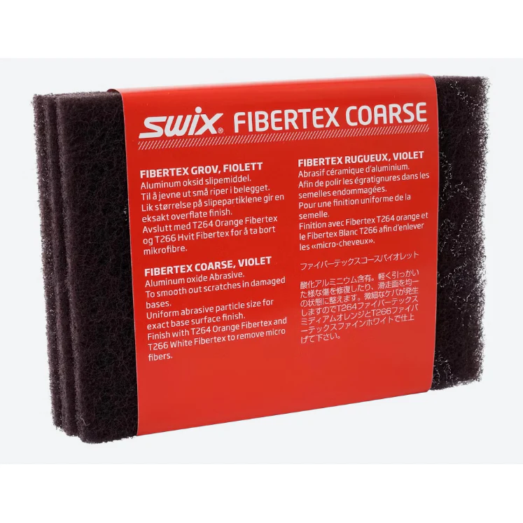 Swix Fibertex Coarse Violet - 3 pcs